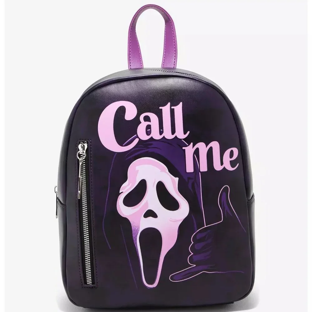 NEW Ghost Face Call Me Mini Backpack